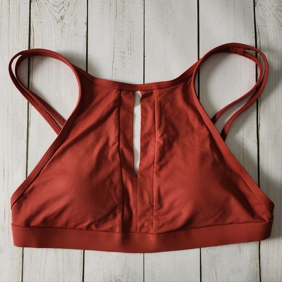 Skye Halter Bikini Top Size Medium Terracotta - Picture 1 of 9